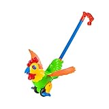 MUSISALY Walker Abnehmbarer Griff Lernwanderer Frühpädagogisches Ziehspielzeug aus Hochwertigem Robustes Design für Spaß und Lernförderung für Ab Jahr