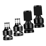 PartyKindom 4 Stück Teiliges Impact Drill Adapter Vierkantantrieb zu Stecknuss Robuster Schlagschrauber Aufsatz für Elektrische Bohrer Schnelle Montage für Mechaniker und Heimwerker