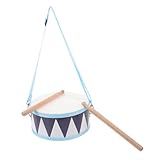 BESTonZON Snare Drum Trommelstöcken und Tragriemen Doppelseitige Schlaginstrumente für Musikalische Früherziehung Fördert Rhythmusgefühl und Koordination