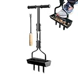 Rasenbelüfter, Aerifizierer Für Rasen, Renopfect Rasenlüfter, Lawn Aerator Tool, Rasenspecht Gartengeräten, Bodenbelüftungswerkzeug, Multifunktional Garten Rasen Luftfahrt - Gartenzubehör Hohlspoont