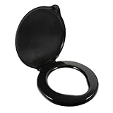 TOYANDONA Mobiler Toilettensitz mit Deckel für Eimer Passend Rutschfest und Stabil für Camping und Outdoor Einfach zu Montieren Glatte Oberfläche Leicht zu Transportieren