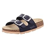 Superfit Jungen Fussbettpantoffel Pantoffeln, Blau 8000 25, 33 EU