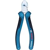 Bosch Professional 160mm Spitzzange (gerade, Chrom-Vanadium Stahl, gummierte Grifffläche)