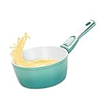Cerafit Revolution Stielkasserolle 18 CM, kleiner Top mit Keramik Antihaftversiegelung, abnehmbarer Griff, Spülmaschinengeeignet, Thermo Speed Induktion Technik PFAS frei