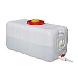 100 l großer Wasserspeicher für Camping und Reisen, rechteckig, dicker Haushaltswasser, Wasserkanister für Wandern, Jagd, 20 ° ~ + 70 °