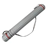 QuxetlRyz Pfeilköcher Teleskop-Pfeilhalter-Rohrköcher for 20 Pfeile mit verstellbarem Rückengurt, Pfeilständer 64 cm–108 cm, PE(1)