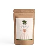Ingwer Fresh Ayurveda-Tee | Ingwertee mit Zitronengras und Pfefferminz | 100g | North Natural | kräftiger Geschmack