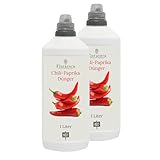 Floravera Premium Chili-Paprika Bio-Flüssigdünger 1 Liter Dünger Paprikadünger Chilidünger (2 Liter (1 Liter Doppelpack))
