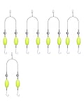 Doppelhaken-Reverse-Bottom-Rig, Doppelhaken-Rig für Reverse-Bottom, Anti-Tangle-Angelhaken, Angelhaken für Karpfenangeln, Hakenresistenter Split-Haken, Angelköder