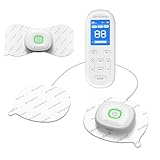 Comfytemp TENS/EMS/Massage Gerät Kabellos,2 Wireless Host 4 Elektroden Schmerztherapie mit 30 Programme 20 Intensitätsstufen für Knie Rücken Schulter Arm Muskelstimulator mit 4 Pads K6114