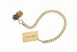 Sabrage Card Champagner Säbelkarte Die Sciabolata Assistita, das Kit Card + Chain: Sie können Säbel machen, ohne dass der Korken ohne Kontrolle abfällt.