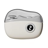 2-in-1 Elektrische Nagelknipser mit 3 Geschwindigkeiten, automatischer Nagelschneider, Fingernagelknipser, elektrische Nagelfeile für ältere Menschen