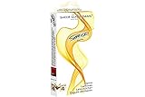 Sheer Glyde Dams VANILLA - 4 Latex-Schutztücher - Gelb gefärbt - Lecktücher mit Vanille-Duft