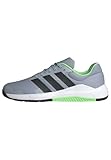 adidas Herren Dropset Base Training Shoes, Halo Silver/Lime Burst/Core Black, 45 1/3 EU