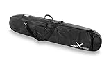 Black Crevice Snowboardbag, Black/Silver, Unisize