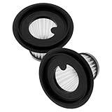 LALADEFIEE 2 Stück Waschbarer Staubsaugerfilter Kompatibel mit Kabellosen Handstaubsaugern Leicht Tragbar mit Effizienter Staubblasfunktion für Fahrzeug und Haushalt