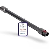 DEGG Staubsaugerrohr für Dyson V7, V8, V10, V11 und V15 Teleskoprohr 32MM, Verlängerungsrohr, Saugrohr Ersatzteile Staubsauger Zubehör - Farbe: Dunkelgrau