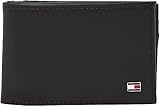 Tommy Hilfiger ETON MINI CC FLAP & COIN POCKET Geldbörsen Herren, Schwarz (Black), OS