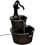 Kangmusi Kaskadenbrunnen Handwasserpumpe-Design, 40539