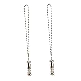 Angoily 2 Stück Schreibtischlampenschalter Hängekette Des Deckels Der Schalter Die Kette Pendelleuchte Medaillon Deckenventilatoren Glühbirne Dekoration Kronleuchter Home Pull Chain