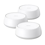 TP-Link Deco BE25 WiFi 7 Mesh WLAN(3 Pack), BE3600 Dual-Band, 2 x 2.5 Gbit/s Port für Jede Einheit, WPA3, 4 Streams, 160 MHz Kanäle, Gästenetzwerk, HomeShield, Empfohlen für Häuser mit 4-6 Zimmern