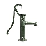 Schwengelpumpe Gartenpumpe Handpumpe Wasserpumpe manuell und energiesparend Rundflansch Typ 75 Nostalgie