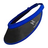 APLVFFZH Verstellbare Sonnenblende für Reithelme, geeignet für Outdoor-Aktivitäten, Blaues Mesh