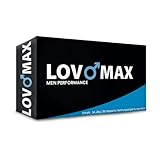 LovoMax Mann Luststeigerung Sex Pillen für Männer 100% pflanzlich und vegan - Blitzversand