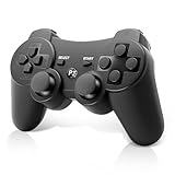Glitfix Wireless Controller für PS-3,Game Controller Kompatibel mit PS-3, Bluetooth Gamepad Joystick Rechargable Controller mit kostenlosem Ladekabel für PS-3
