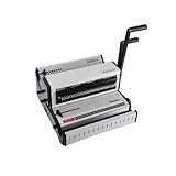 Bindegerät, WW2018 Eisenring (3: 1) & Eisenring (2: 1) Große Boden-Multifunktionsbindemaschine 2 in 1 Büro-Desktop-Bindemaschine