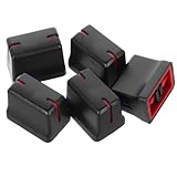 Hoement 5 Stück Teiliges Mixer Slider Knöpfe Fader Kappen aus Langlebigem Kunststoff Kompakt und Vielseitig Kompatibel Einfache Handhabung für Präzise Audioanpassung bei Dj Equipment und