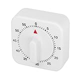 60-Minuten-Timer-Zähler, quadratischer Kochalarm, Stoppuhr, Wecker, Schlaf-Temporizador-Zähler, mechanischer K8K5-Alarm