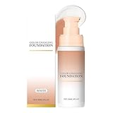 Farbanpassende Foundation - Gesichts Make-up Foundation - 30ml Feuchtigkeitsspendende Creme Pflegend Aufhellend für sensible Haut Bühne Reise Festival Erwachsene Alltag