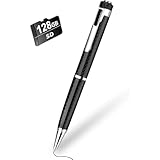 128GB Diktiergerät, Aufnahmegerät mit 1536 Stunden Aufnahmekapazität, Voice Recorder für Vorlesungen Meetings Klassen Interviews Recorder Pen