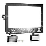 Hondony LED Strahler Außen, 6500K LED Fluter Flutlicht