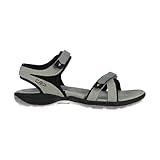 CMP Adib, Damen Riemchensandalen, Grau (Stone-Nero 77UC), 41 EU (6.5/7 UK)