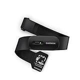 Garmin HRM 200 - Herzfrequenz-Brustgurt zur Messung präziser Herzfrequenz- und HFV-Daten, Batterielaufzeit von bis zu 1 Jahr, waschmaschinenfester Gurt, größenverstellbar, Größe M-XL