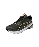 PUMA Unisex Cell Glare Road Running Shoe, Dark Olive-Sun Stream Black, 44 EU