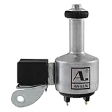 cyclingcolors Fahrrad Dynamo rechts Leichtlauf 6V 3W Silber Metall Aluminium Gehäuse mit Gummirollen Fahrraddynamo