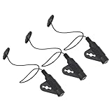 PAMINGONO 3 Stück Hochempfindliche Selbstklebende Piezo Tonabnehmer für Akustikgitarre Ukulele und Kalimba Bohrfreie Montage Dünn Präzise Klangverbesserung