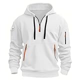 Herren Hoodie Retro Fleecepullover Winter Kapuzenjacke Jogging Winterpullover Arbeitspullover Sweetshirts/Herren Oversize