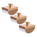 COHEALI 3 Stück Tintenabsorber Tintenlöscher aus Holz Schaukeltintenlöscher Wippunterlage aus Holz Schreibtintenlöscher Mini-Schulbedarf Vintage Tintenlöscher Aluminiumlegierung Khaki