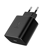 45W USB C Schnellladegerät, füi Samsung Galaxy S25 S24 S23 S22 S21 S20 Ultra FE A55 A54 A34 A23 A15 A05S Z Fold6 Fold5 Flip6 Flip5 5G,Tab S10,S9 iPhone17 16 15/17 16 15 Pro/17 16 15 Pro Max/16 15Plus