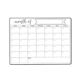 Magnetischer trocken abwischbarer Kalender für Kühlschrank, monatlich, wöchentlich, täglich, Magnet, Kühlschrankkalender, Planer, Whiteboard, trocken abwischbarer Tisch