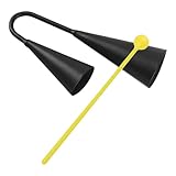 zjhukfmc Kuhglocken-Instrument – Traditionelles Schlaginstrumente-Set, Handspiel für Reisen, Band, Party, Bühne, Kirche, Bildung, Outdoor, Solo, Musik, Schule, Feier