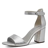 Tamaris Sandalette Damen Vegan Elegant metallic,EU 38