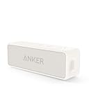 Anker soundcore 2 Bluetooth Lautsprecher, Fantastischer Sound, Enormer Bass mit Dualen Bass-Treibern, 24h Akku, Verbesserter IPX7 Wasserschutz, Kabelloser Lautsprecher für iPhone, Galaxy usw.