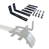 WPWSDWMX Universelles Montageset für Edelstahl-L-Halterungen, Markisenhalterung, Robustes Befestigungsmaterial, für Markisenersatz