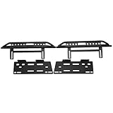 Tbest RC Metall-Seitenpedal, Metall-Seitenschrittbrett für Axial SCII 90046 Crawler 1/10 RC-Auto, Plattensimulations-Fußpedal, RC-Seitenbrett RC Crawler-Seitenpedal