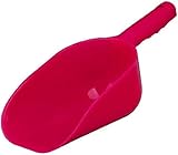 TRIXIE Streu- und Futterschaufel - 550 ml Fassungsvermögen - 100% recyceltes Plastik - diverse Farben - zufällige Auswahl - 28,5 x 10,5 cm - 4046